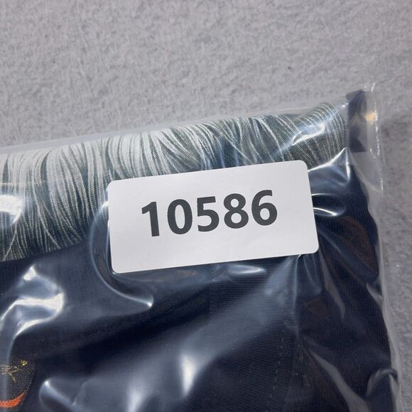 Rock‎ Chan Shirt XL White Tiger Big Face Nature Wild Double Side Mega Print - Picture 9 of 9